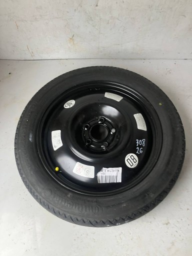 wheel spare PEUGEOT 308 T9 CONTINENTAL 135 80 R17 ET32
