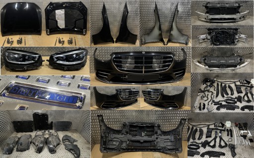 ИДЕАЛЬНЫЙ ПЕРЕДНИЙ КОМПЛЕКТ MERCEDES S W223 DIGITAL AMG S580 S500 1