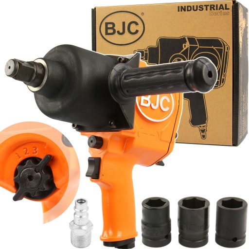 КЛЮЧ ПНЕВМАТИЧНИЙ УДАРНИЙ 3/4'' 1800NM + ГОЛОВКИ