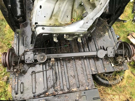 4678754321 - Задня балка моста ford transit custom 2015р