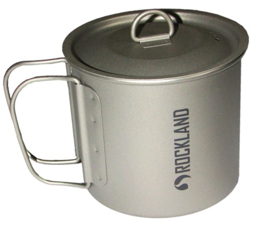 ТУРИСТИЧНА КРУЖКА ROCKLAND МІНІМАЛІСТИЧНА ТИТАНОВА КРУЖКА