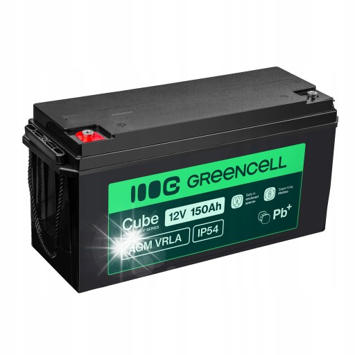 Аккумулятор agm 12 в 150 ач vrla для фотогальваники, яхты, лодки, солнечные панели