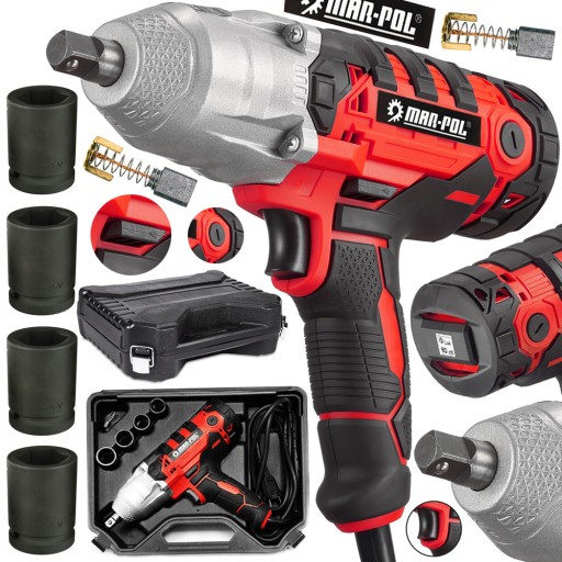 1/2 АВТОМОБІЛЬНИЙ ЕЛЕКТРИЧНИЙ УДАРНИЙ ГАЙКОВЕРТ ДЛЯ КОЛІС