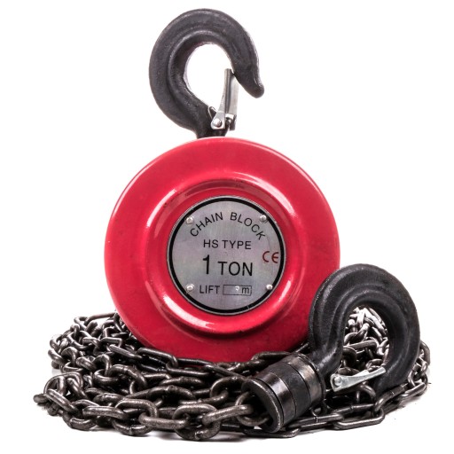 ЦЕПНАЯ ЛЕБЕДКА 1T ДЛЯ РУЧНОГО ДВИГАТЕЛЯ