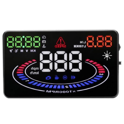 Jason202304030017 - E300 HUD Head Up дисплей OBD2 EOBD спідометр