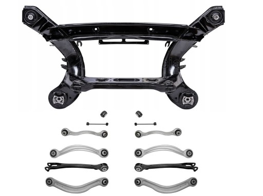 ST.RZ.ME.141-5+m-764/kit/WAH, ST.RZ.ME.141-5+m-764/kit/WAH - Балка рама + поперечні важелі задні mercedes e class w212 s212