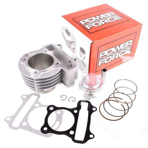 5900000015064 - Цилиндр поршень 4T GY6 90ccm [52mm] мощность силы QMB