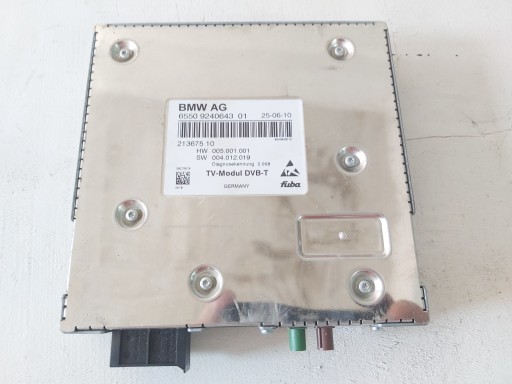 Module TV DVB-T 9240643 BMW X5 E70 X6 E71