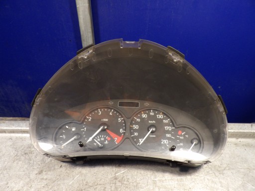 Peugeot 206 dials, liczniki 9648837080 6104VG JAT1500