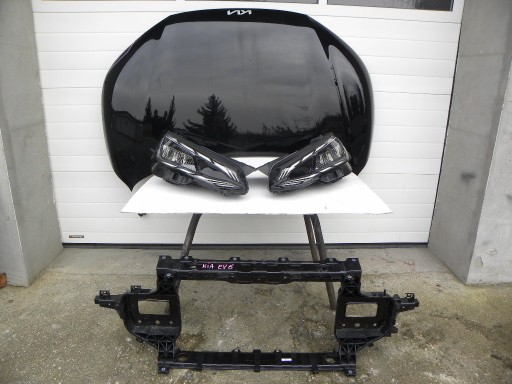 62101CV0-92102CV0 - KIA EV6 ЛІХТАРІ ПЕРЕДНІ ЛІВІ - ПРАВІ LED, МАСКА, ПІДСИЛЕННЯ