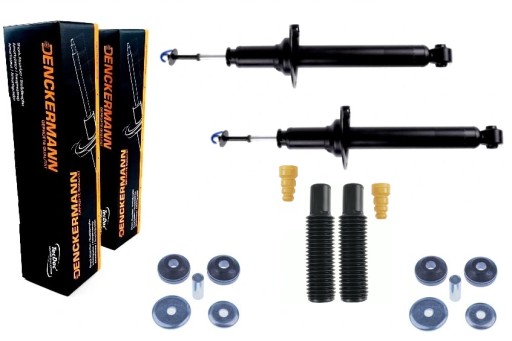 ALL2423A - Амортизаторы, чехлы на подушки honda accord sedan vii cl cn 2003-2008 задний комплект