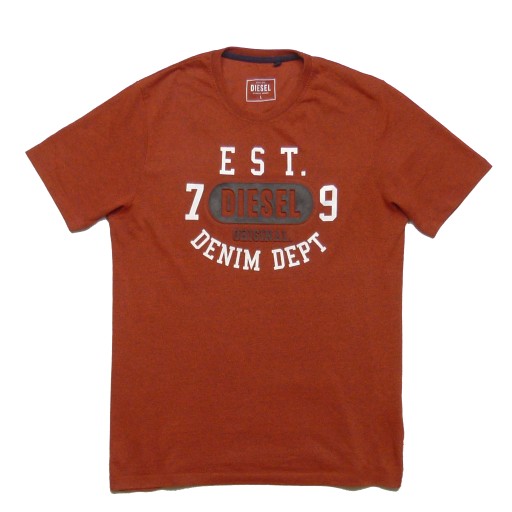 DIESEL męska koszulka T-Shirt Tee O-Neck premium L