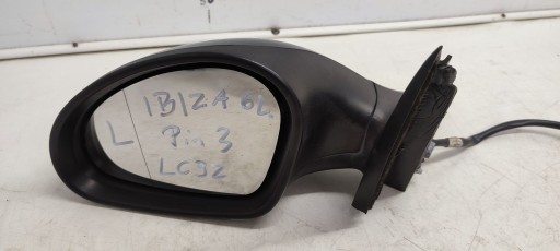 mirror left 3pin LC9Z Seat Ibiza 6L LIFT 1,4 16V
