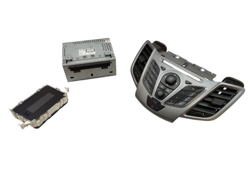 RADIO Bildschirm, PANEL KPL FORD FIESTA MK7 AA6T-18C815-AD 8A6T-18K811-AD
