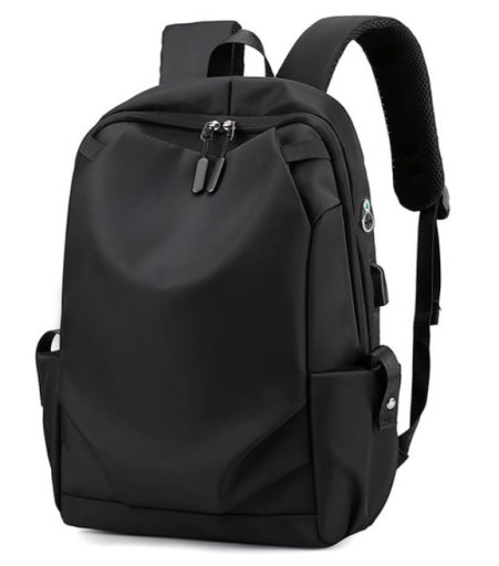 Чорний шкільний рюкзак IMITI