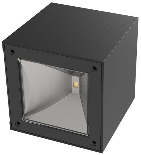 Lampa Lampka Ogrodowa Solarna Wisząca Do Podjazdu Garażu Kwadrat 10 x 10 cm