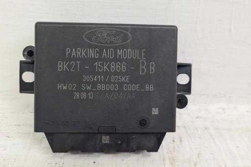 Модуль pdc ford transit custom bk2t15k866bb 2,2 л дизель 92 квт 2013 г.