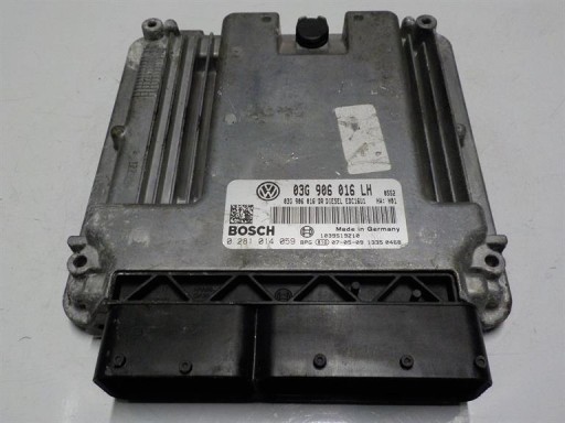 Контролер комп'ютера vw 03g906016lh 0281014059