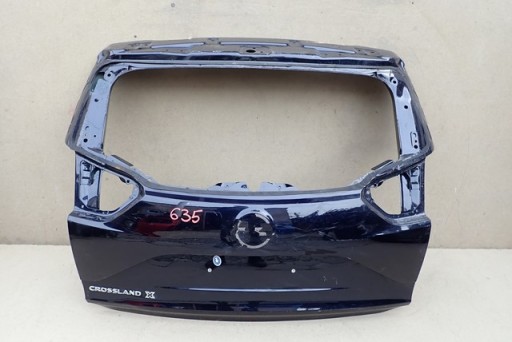 КРИШКА БАГАЖНИКА ЗАДНЯ ДВІРІ БАГАЖНИКА OPEL CROSSLAND X