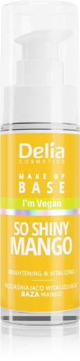 Baza pod makijaż Delia wegańska 30ml nawilżająca