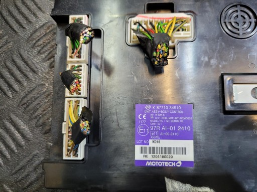 module control unit KOMFORTU ASSY-BODY 87710-34510 SSANGYONG KORANDO 3 III