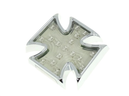 621- - ЗАДНІЙ ЛІХТАР ЗАДНІЙ УНІВЕРСАЛЬНИЙ СВІТЛОДІОДНИЙ ХРОМ ОМОЛОГАЦІЯ