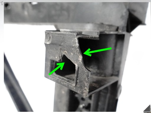 SKODA OCTAVIA III 3 5E0 12-20 wall support of the front support panel for radiators