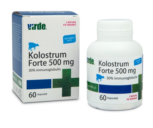 Kolostrum forte 500 mg imunoglobulín Virde