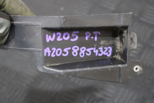 support holder cover right rear part A2058854323 MERCEDES C-KLASA W205
