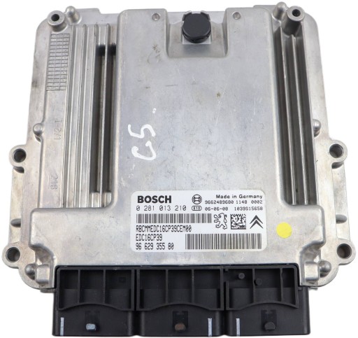 Компьютерный контроллер двигателя citroen c5 iii 2.2 hdi 9662935580 9662489680