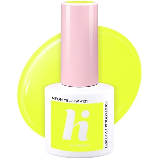 HI HYBRID HYBRIDNÝ LAK 121 NEON YELLOW 5ML