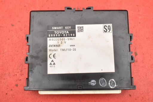 control unit module SMART KEY 89990-02190 MB232500-5961 TOYOTA AURIS 2 II 12-15