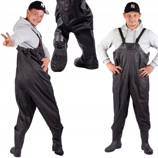 ЧОБОТИНКИ JACK MORS WADERS 44 розмір чорні