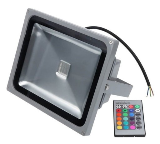 20W 230V RGB світлодіодний прожектор з ІЧ-пультом дистанційного керування