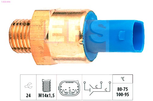 1.850.694 - EPS ПЕРЕМИКАЧ ВЕНТИЛЯТОРА BMW
