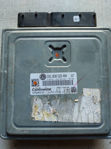 Контроллер двигателя vw golf vi 1.6 tdi 03l906023an