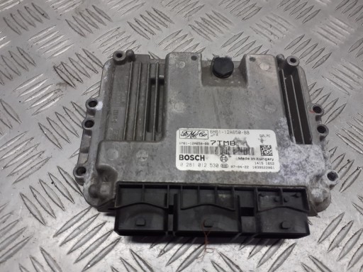 Контроллер компьютера двигателя mazda 3 bk 1.6 citd 6m61-12a650-bb