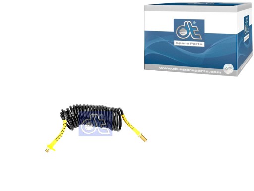 1.21670 - ПНЕВМАТИЧЕСКАЯ СПИРАЛЬ M16X1.5 M18X1. 5 НОМЕР ZWOI 20 ЖЕЛТЫЙ КОЖУХ DIN