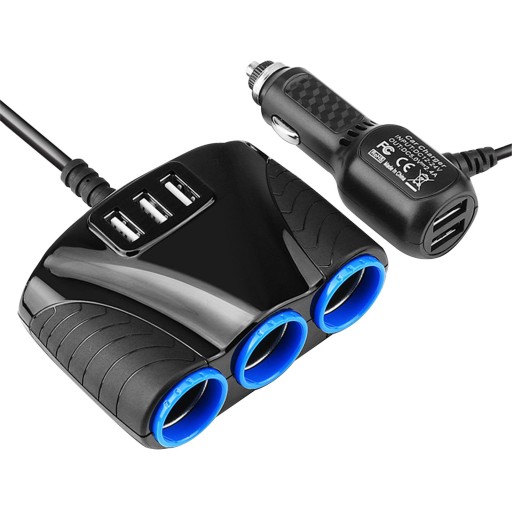 6935460964125 - Автомобильное Зарядное Устройство Cigarettes Lighter Fast Charging Plug