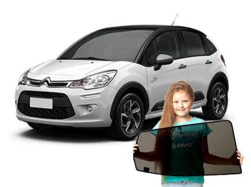 Шторы на магнитах CITROEN C3 II 2 2009-2016
