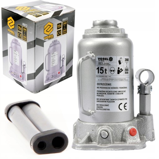 ГІДРАВЛІЧНИЙ ДОМКРАТ VOREL 15T
