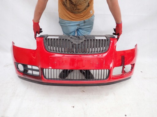 SKODA FABIA II 2 06-10 bumper front front