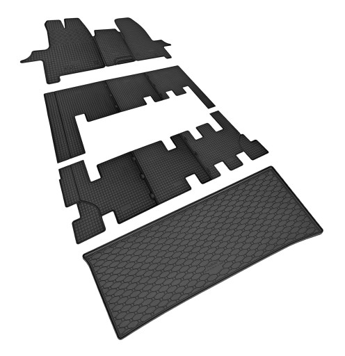 Комплект ковриков для Ford Transit Custom 2012 г.в. | 9 мест Л1