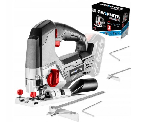 ЭЛЕКТРОЛОБЗИК АККУМУЛЯТОРНЫЙ 58G011 GRAPHITE 18V LIT.