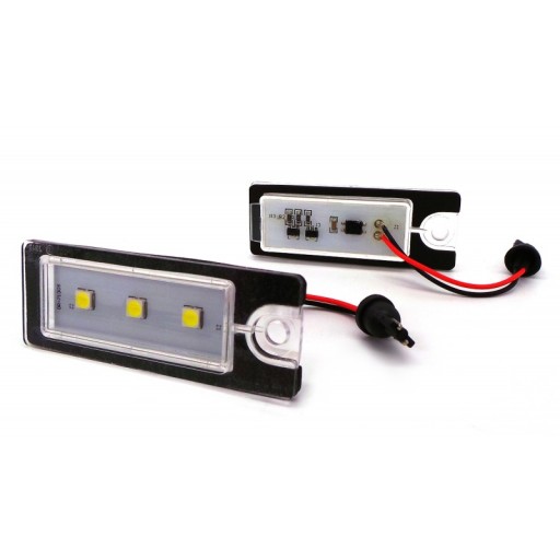 1032 - Volvo XC90 светодиодные лампы номерного знака 2шт