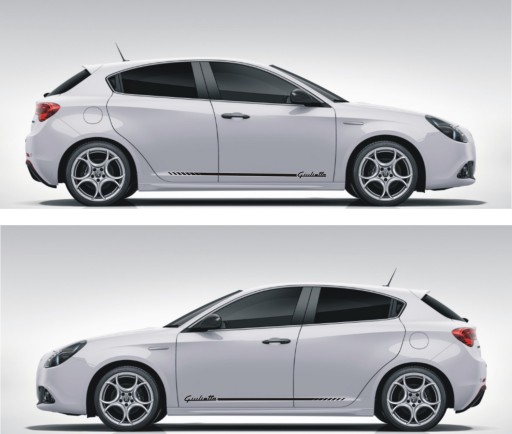 Giulietta Alfa Romeo полосы наклейки для авто шаблон 1