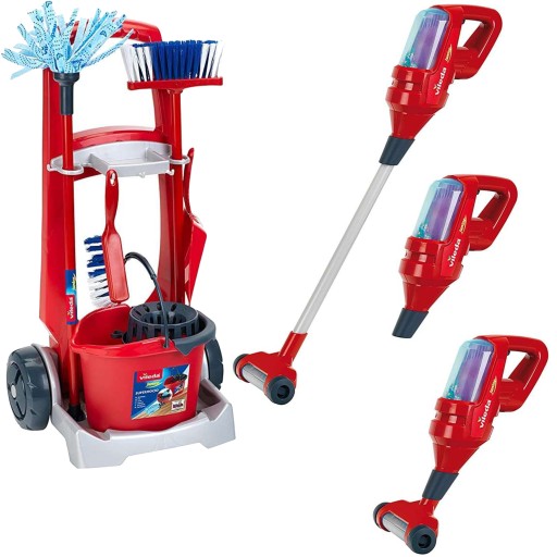 Візок для прибирання Klein Vileda з пилососом