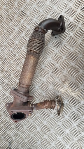 AUDI A6 C6 4F 3.0 TDI TLUMIK DRGAN pipe