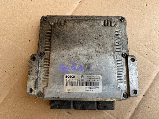 Комп'ютер контролер двигуна renault scenic i 1999-2002 1.9 dci 0281010483