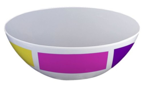 0830030N.C1B - Туристическая чаша для салата Spectrum Brunner